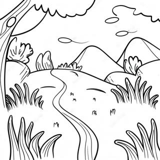 Grassland Coloring Page 72244-59671