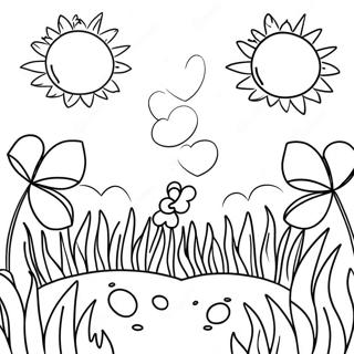 Grassland Coloring Pages