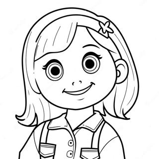 Abby Hatcher Coloring Page 7224-5876