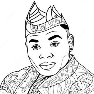 Kevin Gates Coloring Pages