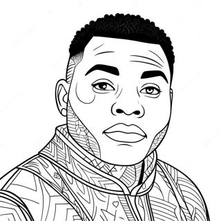 Kevin Gates Coloring Page 72254-59676