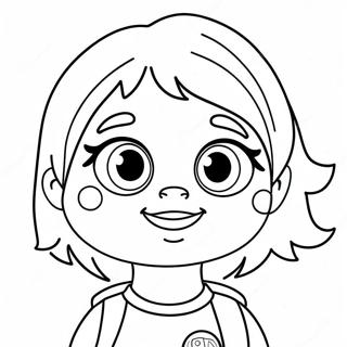 Adventurous Abby Hatcher Coloring Page 7225-5879