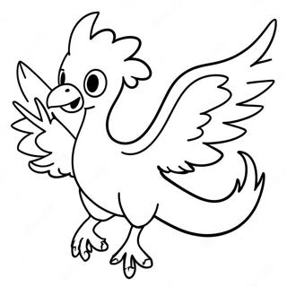 Moltres Coloring Page 72264-59679