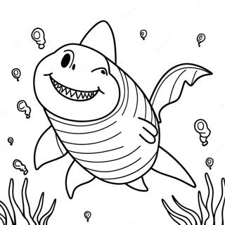 King Shark Coloring Page 72274-59690