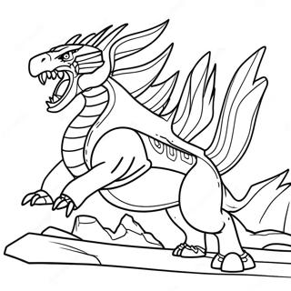 Palkia In Battle Coloring Page 72325-59743