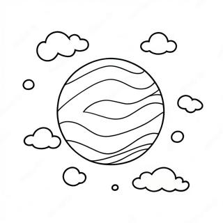 Colorful Bouncy Ball In Mid Air Coloring Page 72335-59738