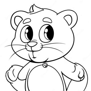 Talking Tom Coloring Page 7234-5884