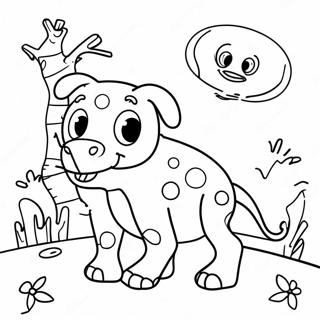 Fun Connect The Dot Animal Coloring Page 72355-59751