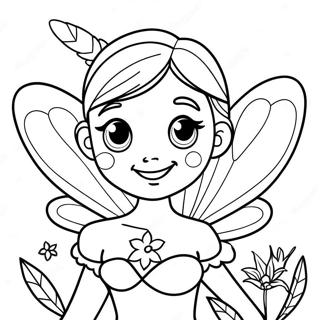 Silvermist Coloring Pages