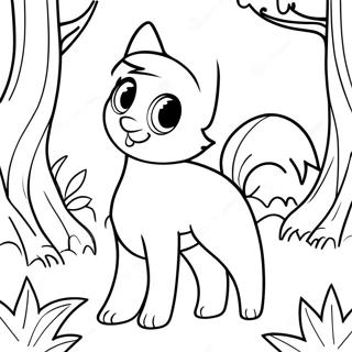 Silvermist In A Magical Forest Coloring Page 72365-59765