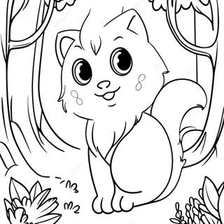 Silvermist In A Magical Forest Coloring Page 72365-59767