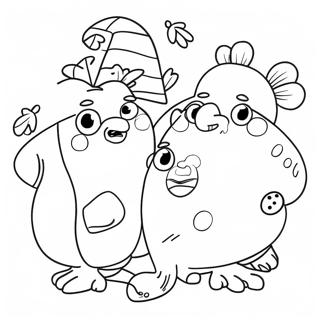 Funny Oddballs Coloring Page 72375-59773