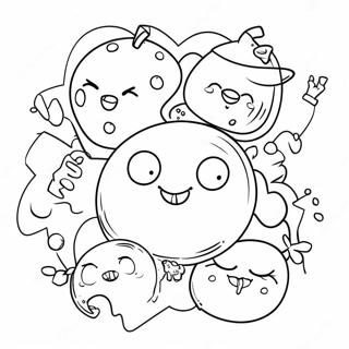 Funny Oddballs Coloring Page 72375-59775