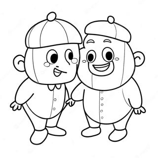 Funny Oddballs Coloring Page 72375-59776