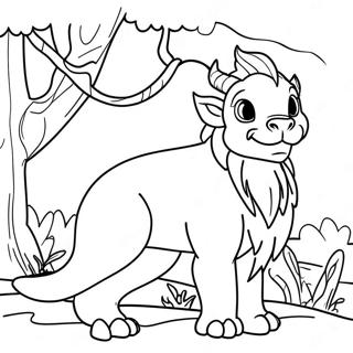 Enchanting Creatures Of Fablehaven Coloring Page 72385-59782