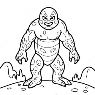 Lava Monster Coloring Page 72394-59787