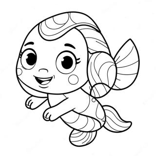 Deema Bubble Guppies Coloring Page 72414-59802