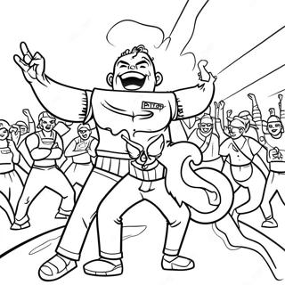 Riot Coloring Page 72434-59823