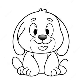 Cute Pluto With A Happy Face Coloring Page 7245-5894