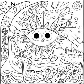 Klee Coloring Pages