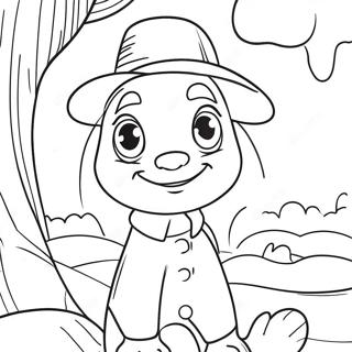 Disney Mystery Coloring Page 72524-59888