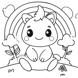 Rainbow Friends Blue Coloring Page 72594-59936