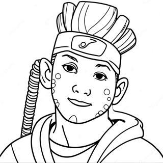 Shikamaru Coloring Pages