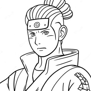 Shikamaru Nara Coloring Page 72624-59971