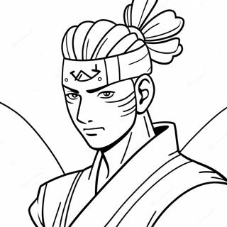 Shikamaru In Shadow Jutsu Coloring Page 72625-59975