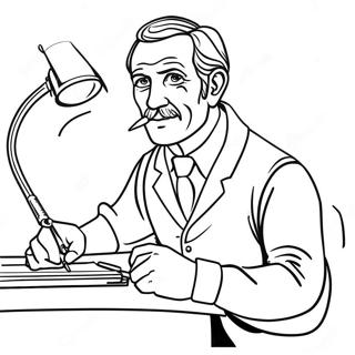 Inventor Coloring Pages