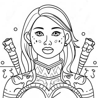 Alexa Coloring Pages