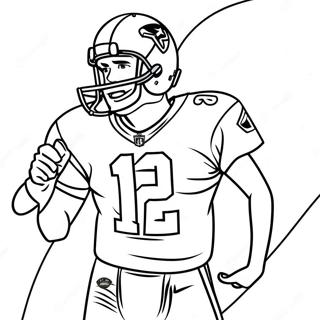 Tom Brady Coloring Pages