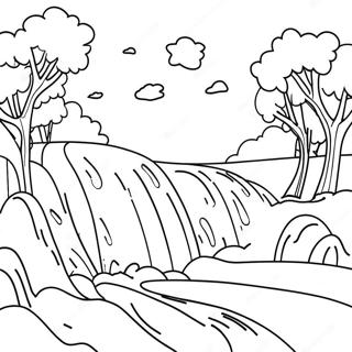 Raging Floodwaters Coloring Page 72655-60001