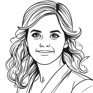 Emma Watson Coloring Pages