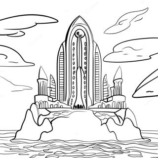 Atlantis Coloring Page 72684-60023