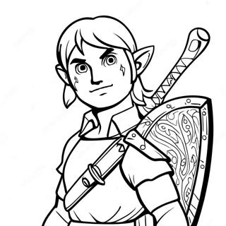 Link Coloring Page 72744-60067