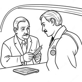 Investigators Coloring Page 72754-60076