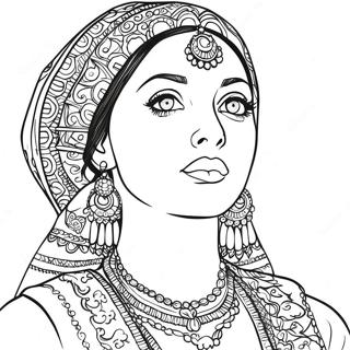 Aish Coloring Page 72774-60090