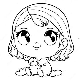 Cute Aish Character Coloring Page 72775-60097