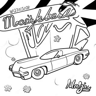 Motown Magic Coloring Page 72794-60112