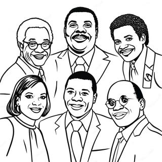 Soulful Motown Legends Coloring Page 72795-60106