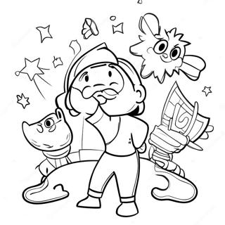 Awana Sparks Fun Activities Coloring Page 72815-60122