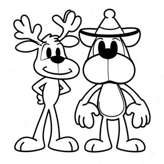 Rocky And Bullwinkle Coloring Page 72824-60143