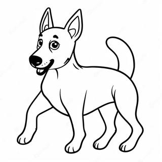 Belgian Malinois Coloring Pages