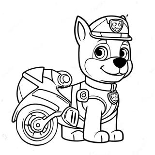 Paw Patrol Moto Pups Coloring Page 72884-60175