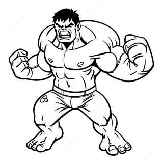 Hulk Smash Coloring Page 72925-60210