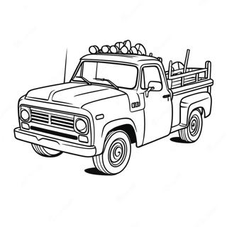 Pickup Truck Coloring Page 72934-60216