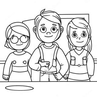 Zones Of Regulation Coloring Page 7294-5932