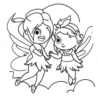 Disney Fairies Coloring Page 72964-60242