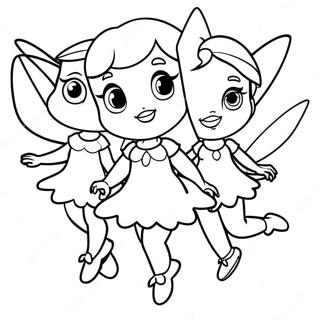 Disney Fairies Coloring Page 72964-60243